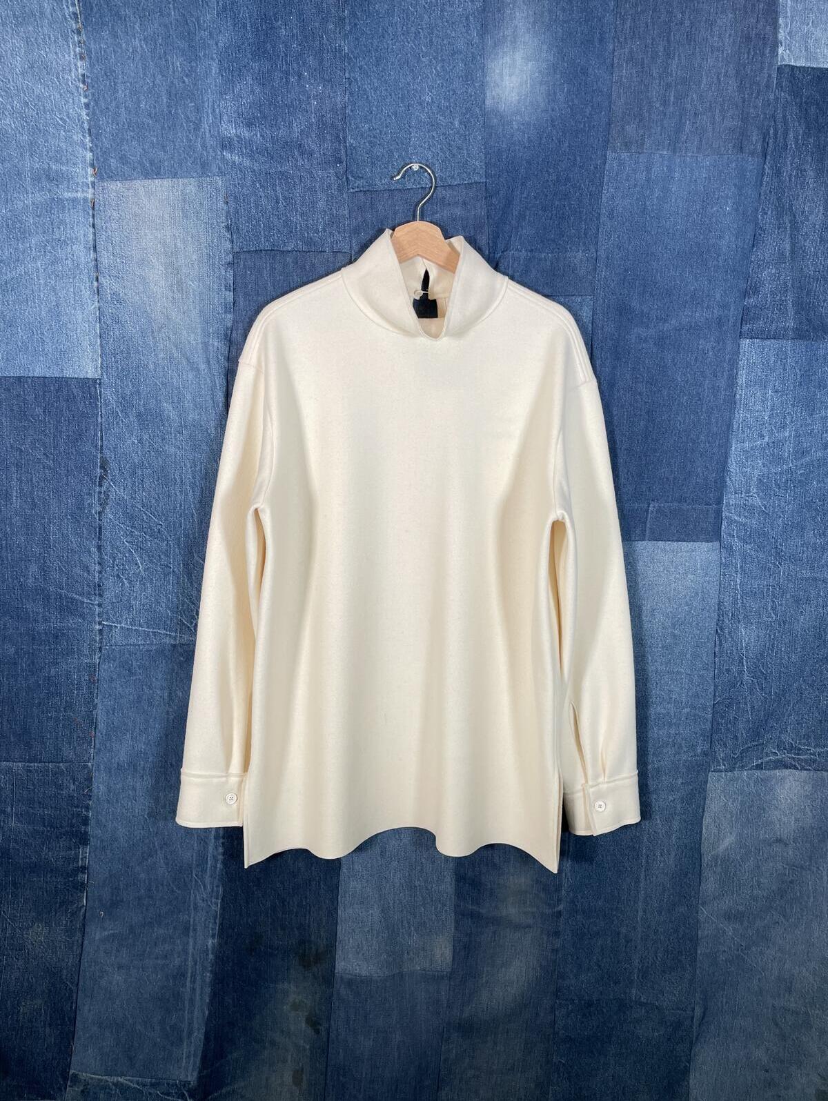 Jill Sander Cream Wool Jacket